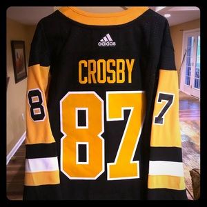 Sidney Crosby NHL Penguins Adidas Hockey Jersey
